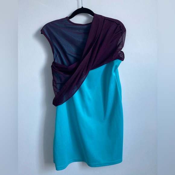 Free People Holographic Mesh Mini Dress - Picture 8 of 8